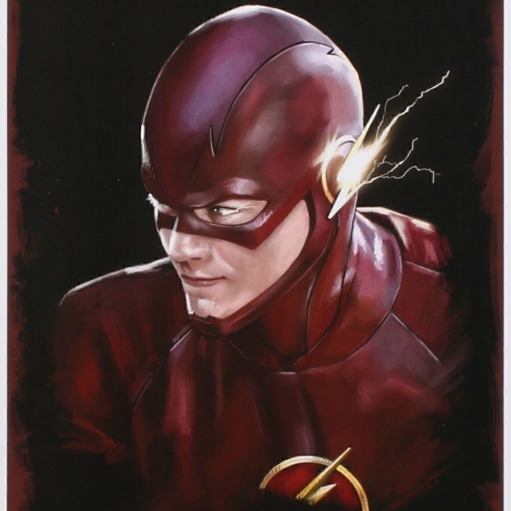 Tony Santiago"The Flash" 13 x 19 Signed Lithograph
